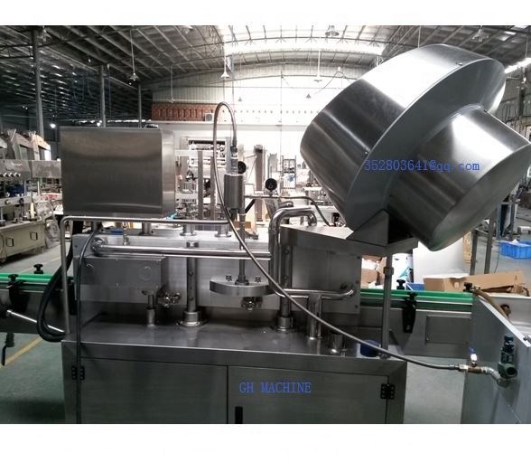 Type de couvercle Sceau sous vide Bouteille en verre Sceau sous vide automatique à vapeur pour les condiments de restauration