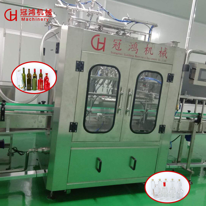 Machine de remplissage automatique à pression négative pour les liqueurs/sauces tomates/fermentations/beurre d'arachide