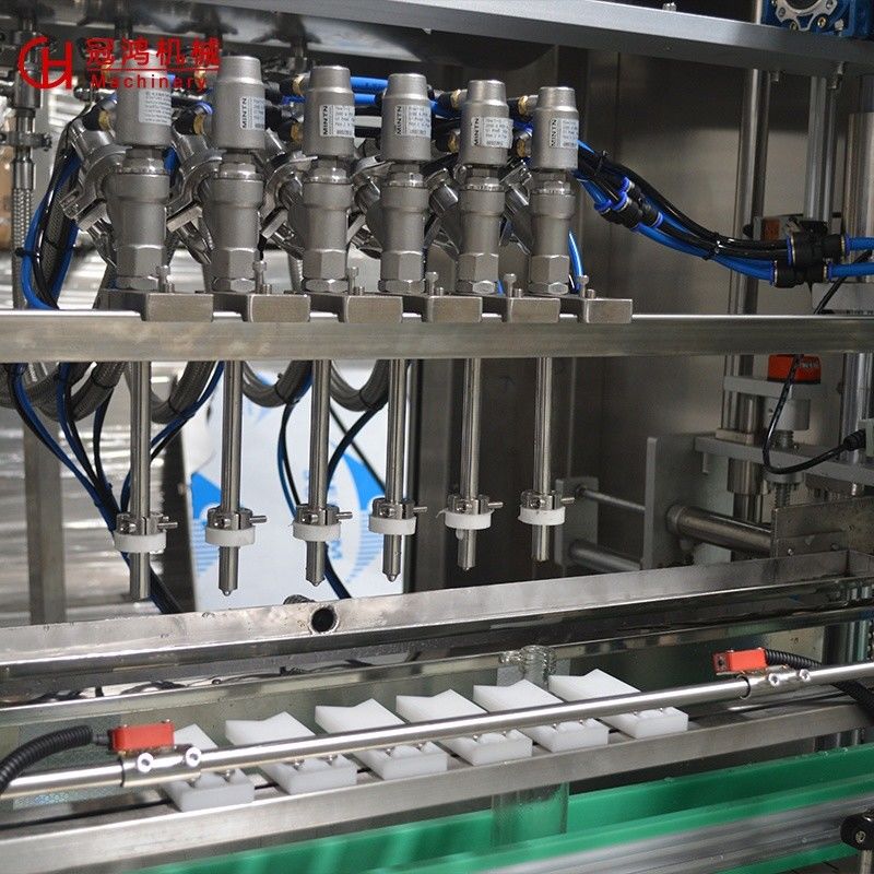 0.6-0.8MPa Machine de scellage pour le remplissage de bouteilles de vin sous pression d'air avec erreur de remplissage de ±1%