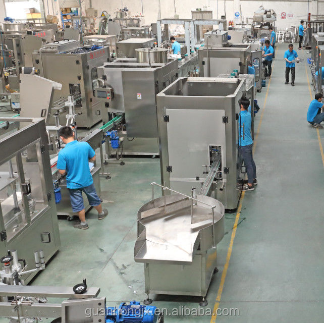 0.6-0.8MPa Machine de scellage pour le remplissage de bouteilles de vin sous pression d'air avec erreur de remplissage de ±1%