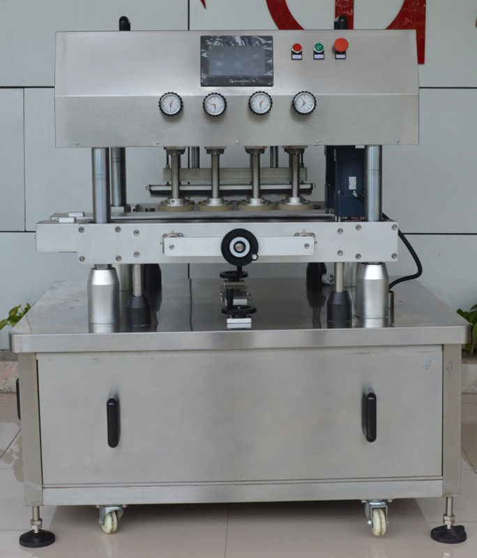 Type d'emballage Boîtier en bois de 900 kg Machine de fermeture de bouteille ronde en plastique avec tri du couvercle