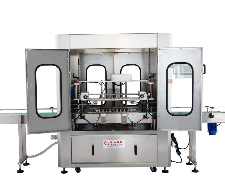 Machine automatique de remplissage à piston chaud à 4 têtes pour le programme de contrôle du remplissage par gel/ cire capillaire
