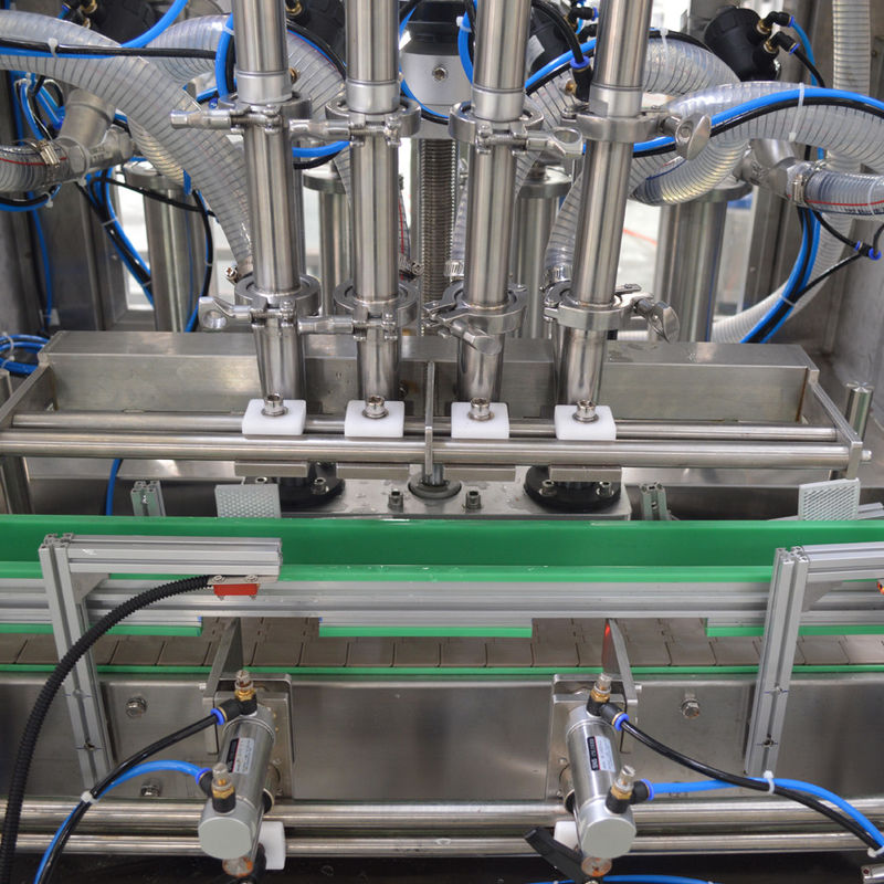 Machine automatique de remplissage à piston chaud à 4 têtes pour le programme de contrôle du remplissage par gel/ cire capillaire
