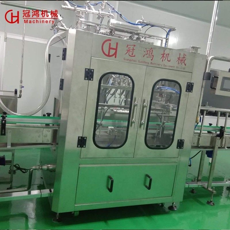 Machine de remplissage de liquide à 4 6 8 10 12 14 16 18 têtes