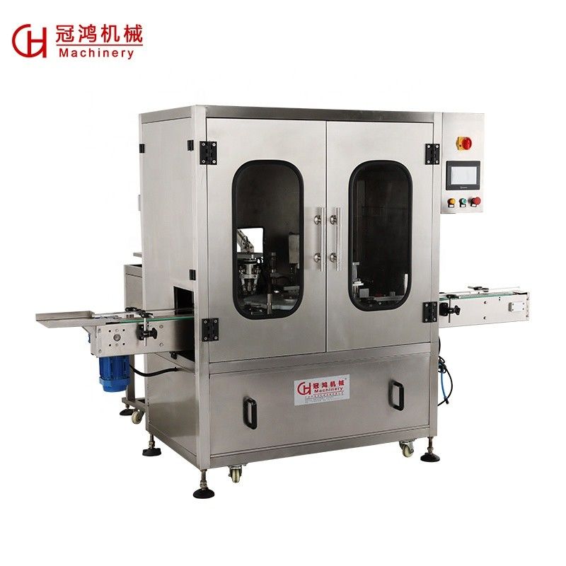 2000*1800*2300mm Machine automatique de remplissage et de fermeture de bouteilles pour l'huile essentielle/poudre