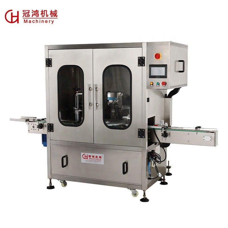 2000*1800*2300mm Machine automatique de remplissage et de fermeture de bouteilles pour l'huile essentielle/poudre