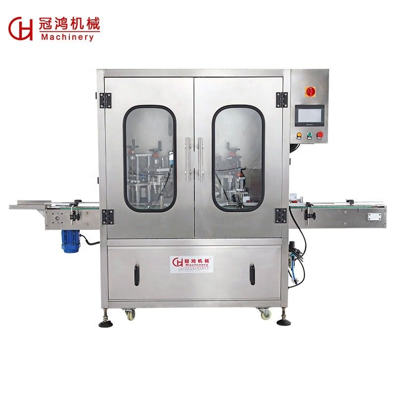 2000*1800*2300mm Machine automatique de remplissage et de fermeture de bouteilles pour l'huile essentielle/poudre