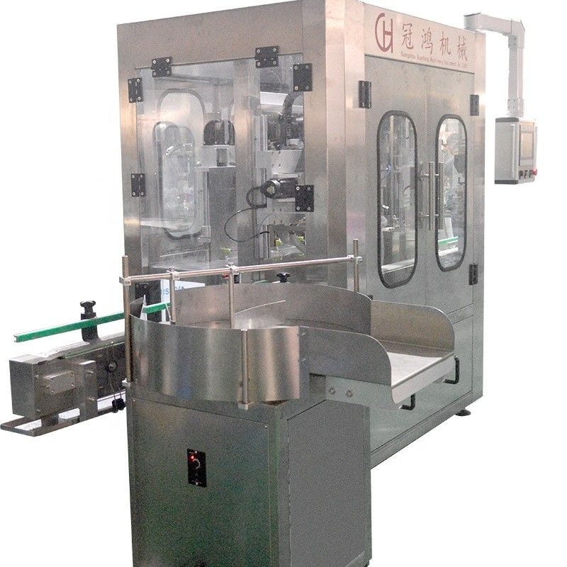 4 têtes Servo-piston type machine de remplissage pour la ligne de production automatique d'acide sulfurique